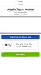 Mobile Screenshot of houstonangelospizza.com